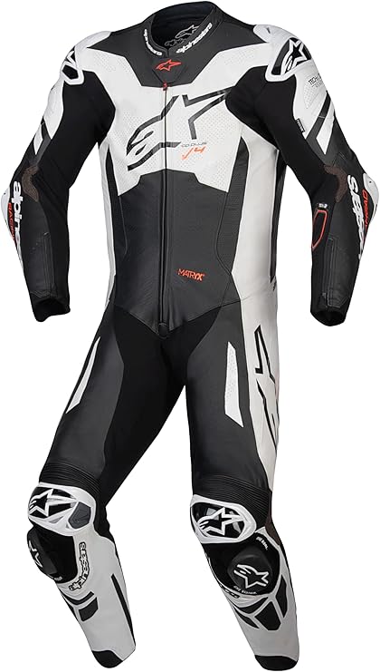 Alpinestars GP Plus V4 Leather Racing Suit - Black/White