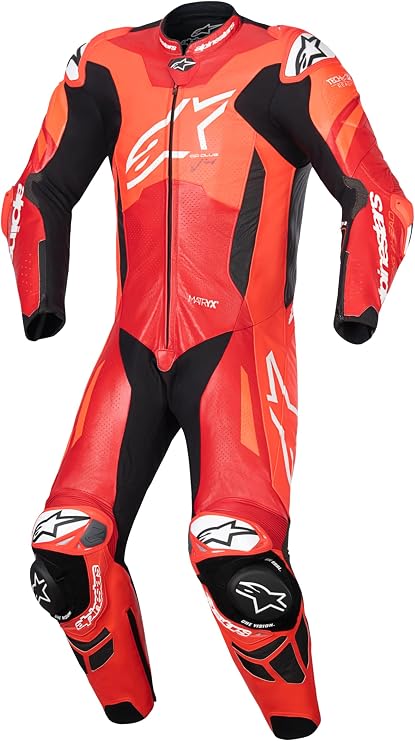 Alpinestars GP Plus V4 Leather Racing Suit - Red/Black
