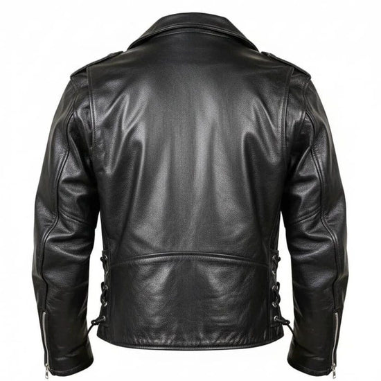 Men's Black Brando Motorcycle Jacket