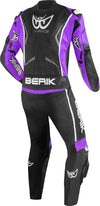 Berik X-Race Leather Racing Suit - Purple/Black