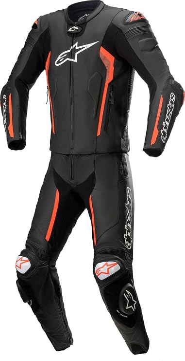 Alpinestars GP Force Leather Racing Suit - Black/Red