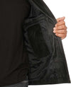 Men's Black Contemporary Leather Jacket