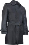 Men's Lambskin Heavy Duty Biker Jacket — Black (Style 2)