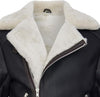 Women's Casual Faux Fur Motorcycle Coat