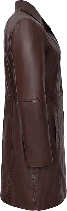 Women's Smart Range Leather Jacket — Brown