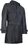 Men's Lambskin Heavy Duty Biker Jacket — Black (Style 2)