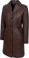 Women's Smart Range Leather Jacket — Brown