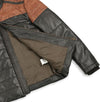 Men's Lambskin Two-Tone Quilted Leather Jacket