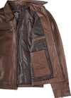 Men's Brown Heritage Leather Jacket