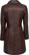 Women's Smart Range Leather Jacket — Brown