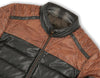 Men's Lambskin Two-Tone Quilted Leather Jacket
