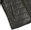 Men's Lambskin Two-Tone Quilted Leather Jacket
