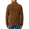 Men's Brown Suede Safari Field Jacket