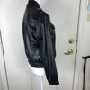 Men's Black Bomber Leather Jacket