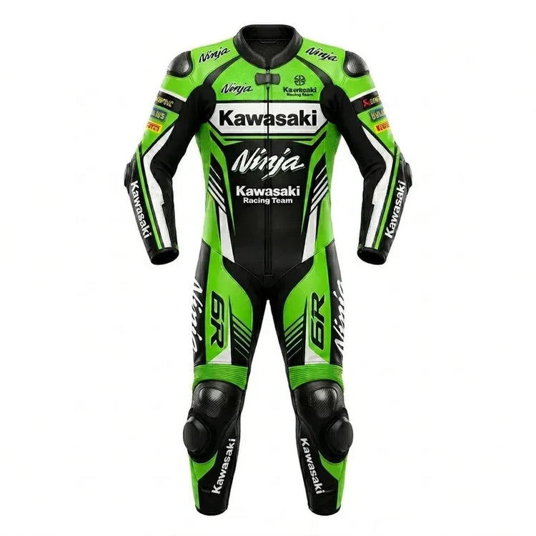 Kawasaki Ninja Racing Leather Suit