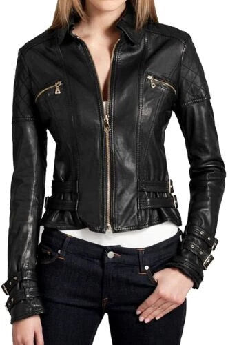 Men's Black Classic Leather Jacket